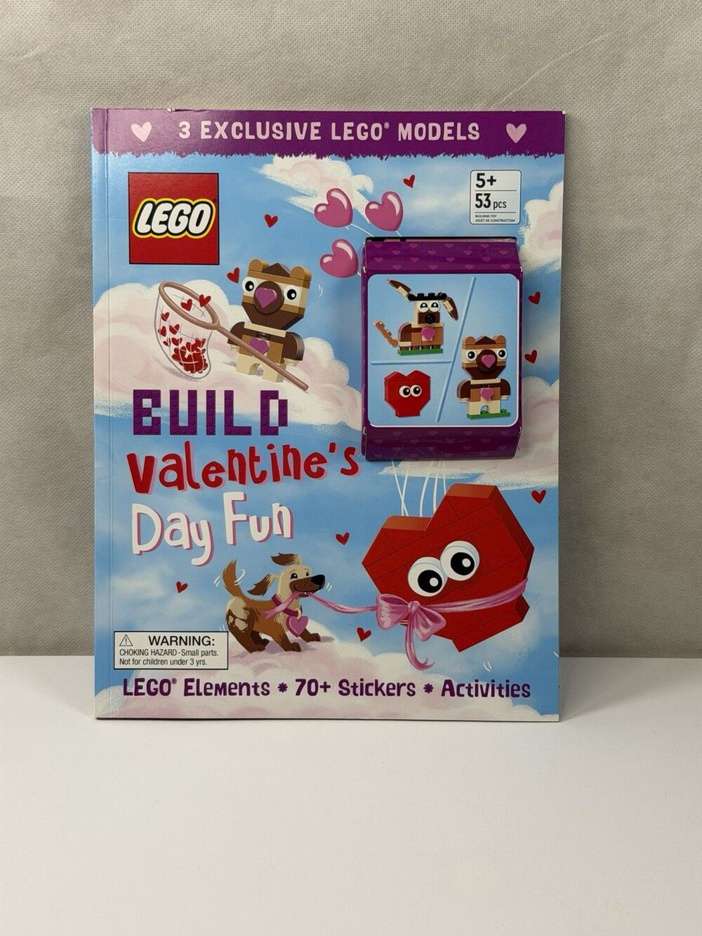 LEGO Books: Build Valentine's Day Fun! by AMEET Publishing. Kids activity book